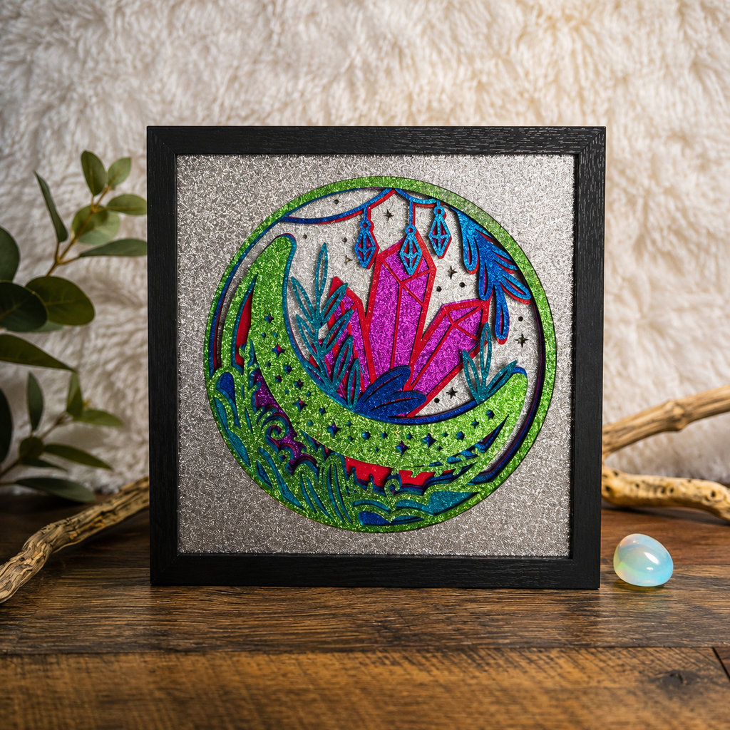 Illuminated 3D Shadow Box