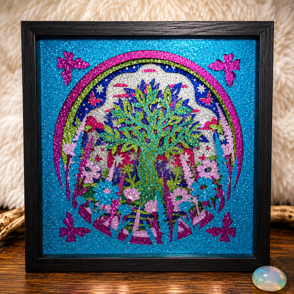 Illuminated 3D Shadow Box