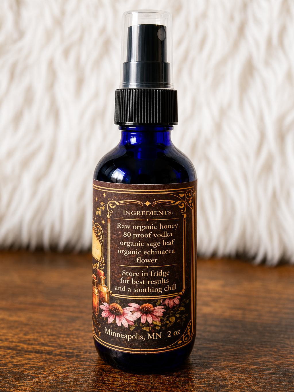 Honey Sage Echinachea Throat Spray