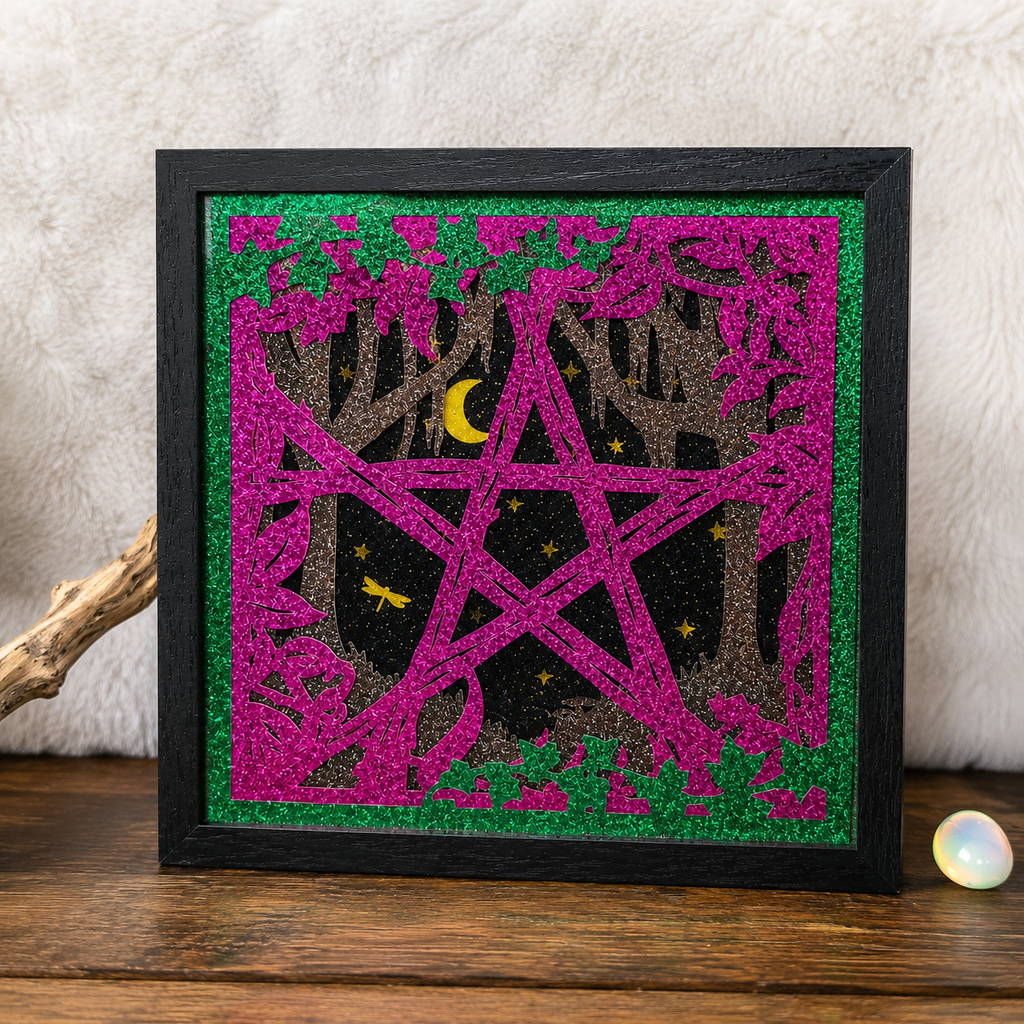 Illuminated 3D Shadow Box