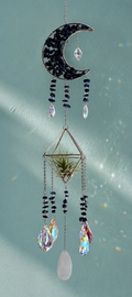 Lapis Moon Air Plant Suncatcher
