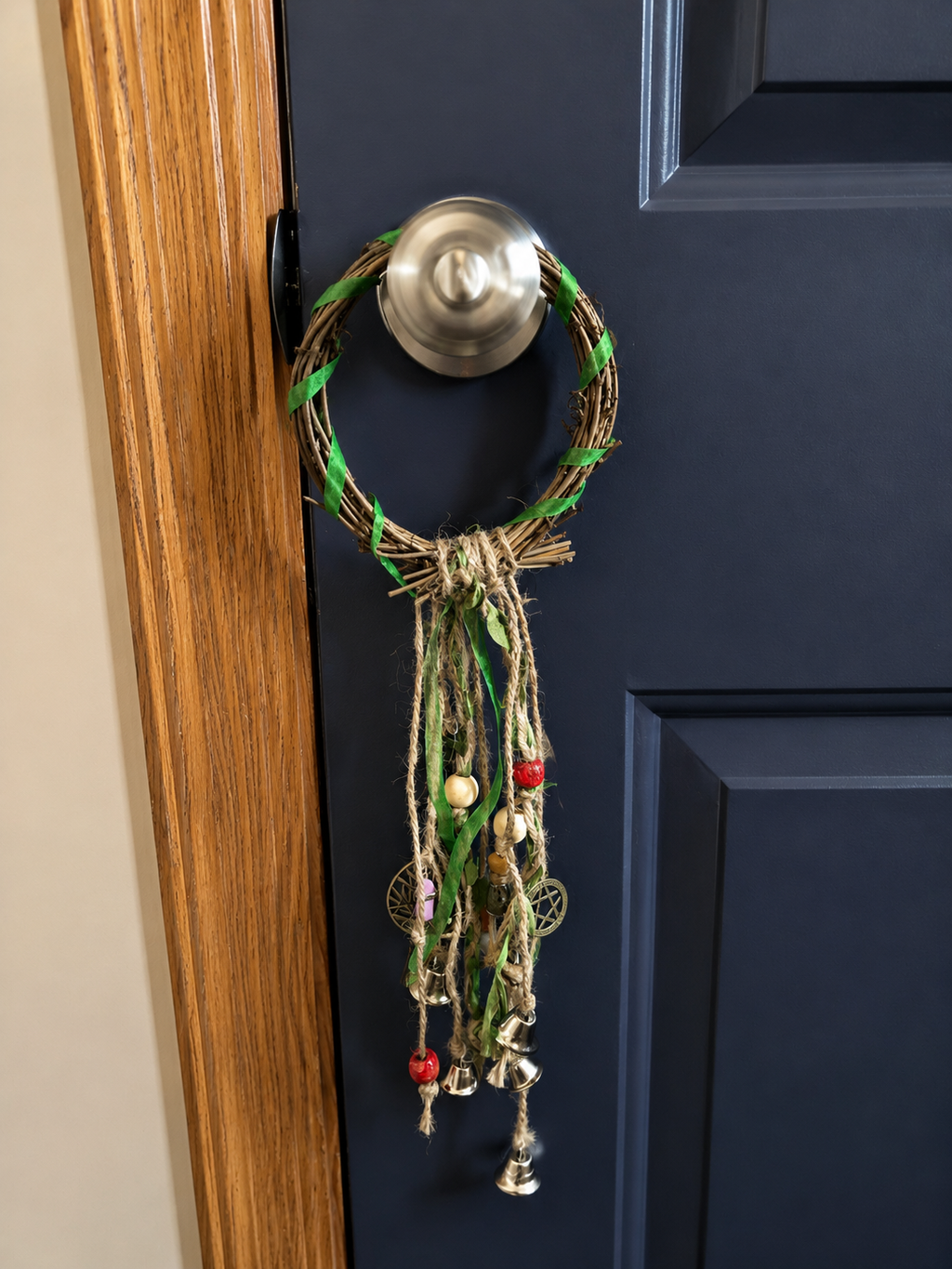 Handmade Grapevine Witch Bells