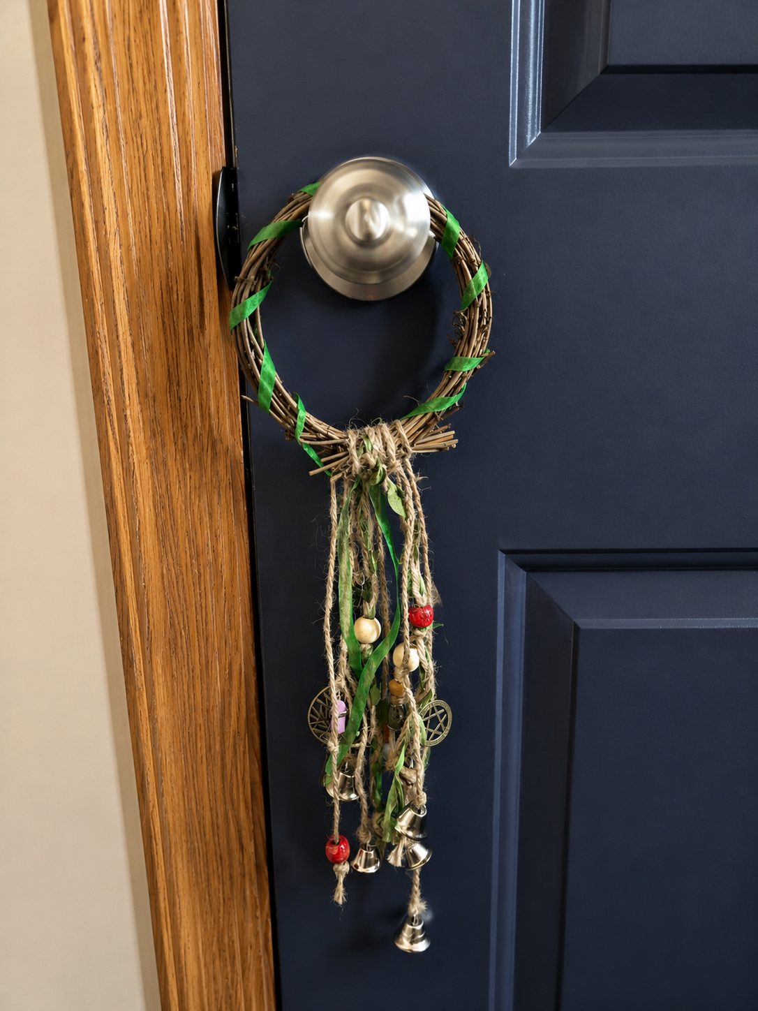 Handmade Grapevine Witch Bells
